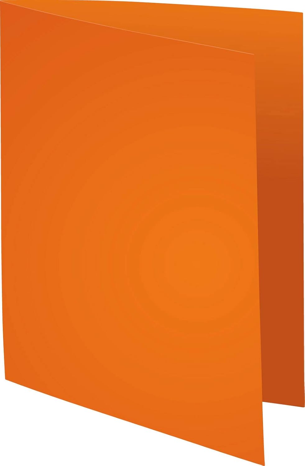 Exacompta - Ref 420007E - Forever Collection - Recycled Square Cut Folder - A4 (210 x 297mm), 170gsm Recycled Board, Blue Angel Certified - Orange (Pack of 100)