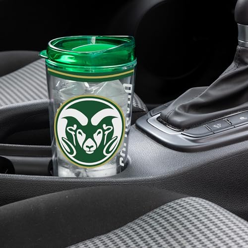 Image of Rico Industries NCAA College Double Wall Mayhem 16oz Or 20oz Tritan Tumbler W Lid