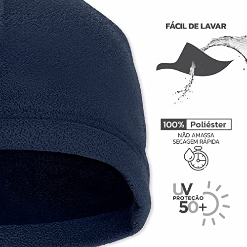 Gorro Fleece FPS UV50+ - Muvin - GRR-1100 (Azul Marinho, P/M)
