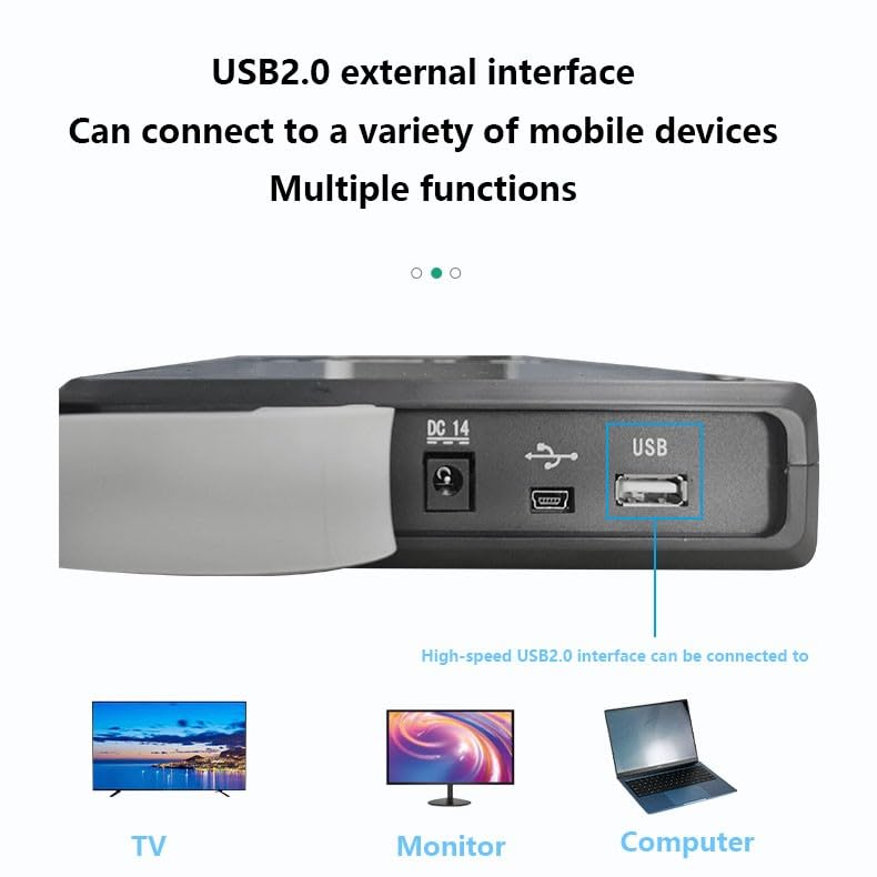 Kit scanner portatile ad ultrasuoni con sonda da 3,5 MHz per uso veterinario su bovini, pecore, suini e cavalli