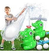 JONEG Toys for 3-8 Year Old Boys Girls! 2 Pack Bubble Machine for Kids with Bubble Solution 22 JONEG Summer Water Toys: Sprinkler Baseball Play Games with 2 Sprinkler Heads, 4 Baseballs, Outdo...