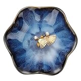 Cadeau idéal : vous pouvez offrir cette assiette à bijoux comme cadeau d'anniversaire, de Noël, de Saint-Valentin, de fête des mères, de Thanksgiving et d'autres fêtes à votre sœur, mère, épouse, fille, etc.