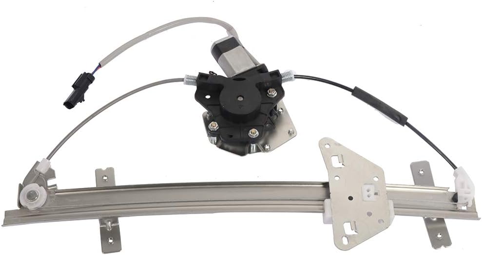 SCITOO 741-598 and 741-599 Power Window Regulator Driver Side and Passenger Side Compatible for 2000-2004 for Dodge Dakota,1998-2003 for Dodge for Durango, Power Window Regulator With Motor