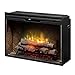 Dimplex Revillusion® 36 Inch Built-in Electric Firebox - Herringbone Brick Background - Includes Realistic Faux Logset, Front Glass Panel, Firebox, and Plug Kit