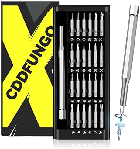 Small Screwdriver Set Tools Birthday Gifts - Stocking Stuffer for Men Precision Screwdriver Set with Torx Phillips Slotted Bits Dad Gift, Mini Gadget Repair Tool for Laptop Tablet Eyeglass Phone Watch