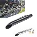 Silenciador de escape universal de motocicleta para Harley Cafe Racer, Bobber Custom, Triumph Custom etc, corte de corte, negro
