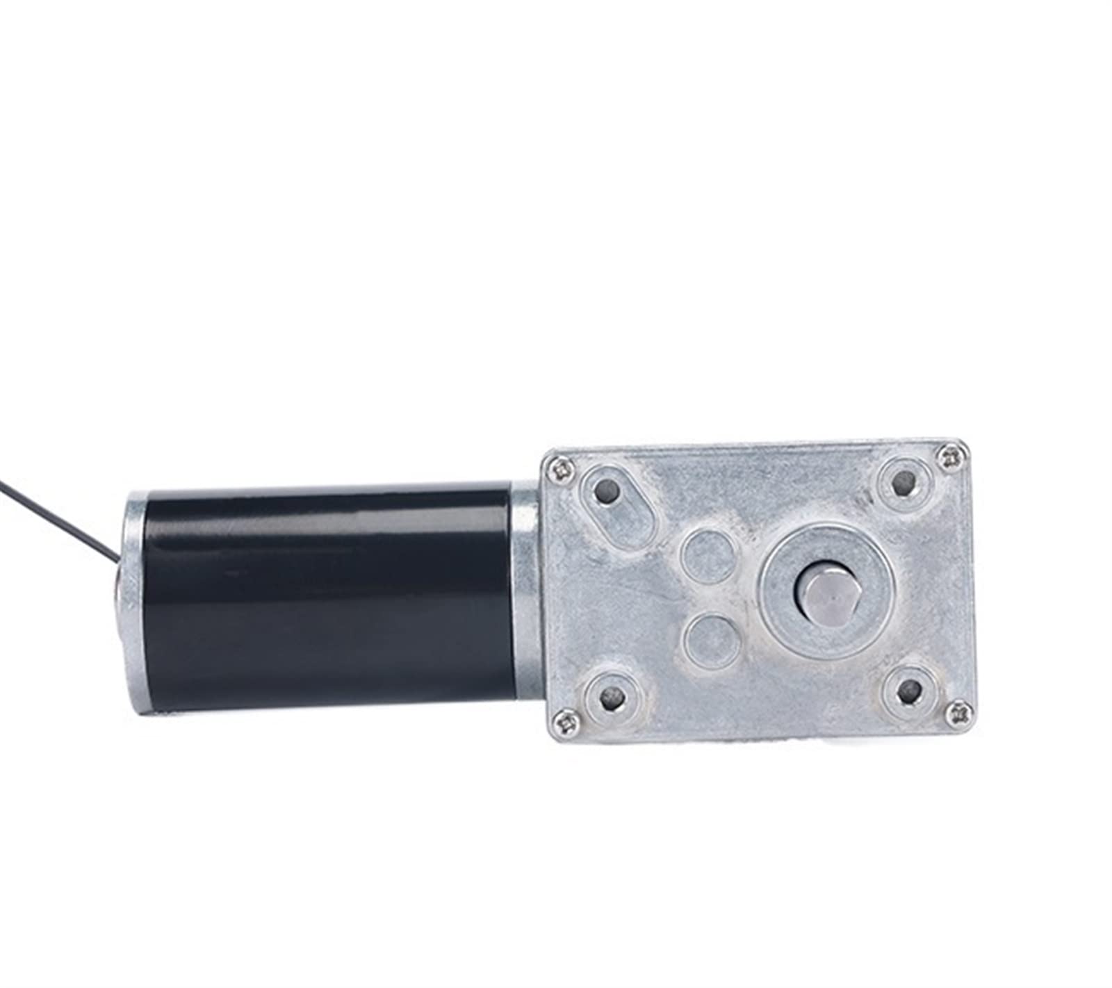 Xianglaa-Motor 4058GW31ZY Moteur à engrenage à vis sans fin à turbine à aimant permanent 12 V 24 V pour rideau automatique moteur autobloquant (taille : 80 tr/min, couleur : 24 V