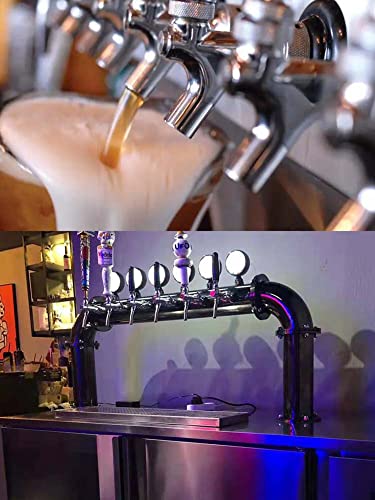 Bandeja de goteo de cerveza antitranspiración para torre de kegerator sin obra 8