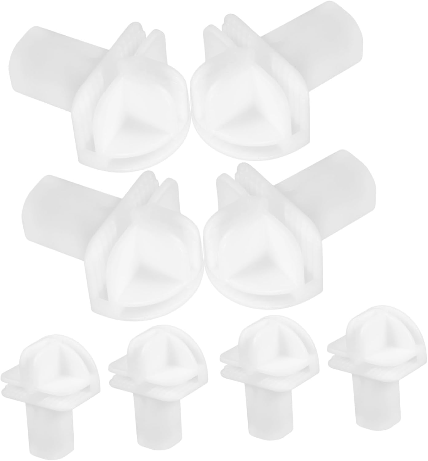 Wire Cube Organizers Connectors 8pcs Plastic Shelving Connectors for Quick Assembly