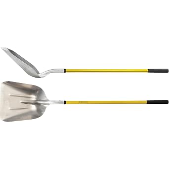 S-79FG Scoop Shovel, Non-Sparking, Non-Magnetic, Corrosion Resistant, Long Handle