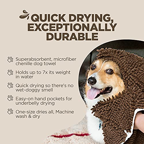 Soggy Doggy Super Shammy Dog Towel, 31 x 14 in, photo 4 on Amazon.com