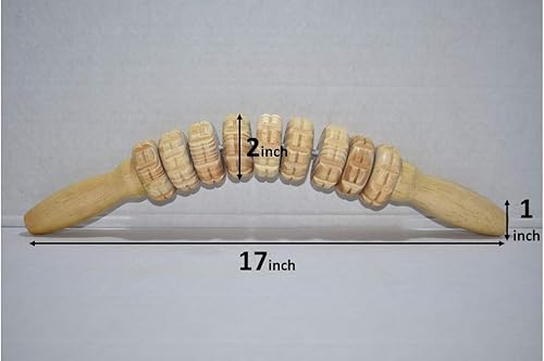 Miniatura 2 de Terapia de la madera/ Maderoterapia Colombiana- Rodillo Mazorca Curvo