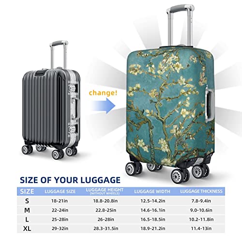 Futterya Capa de bagagem de viagem para beisebol com fogo e água capas de bagagem laváveis, Obra de