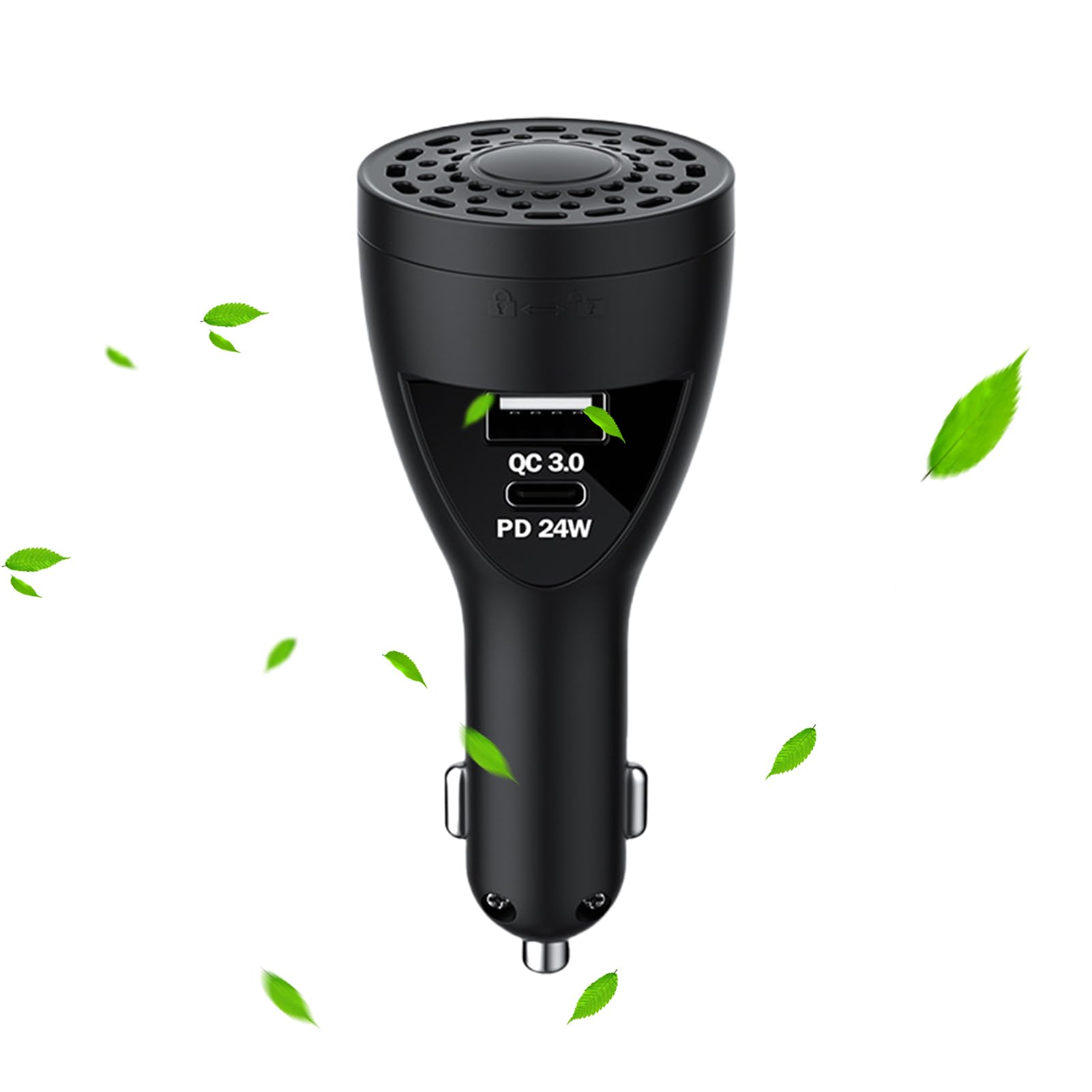 Ambientadores para vehículos y cargador USB rápido dual para coche y camión 8