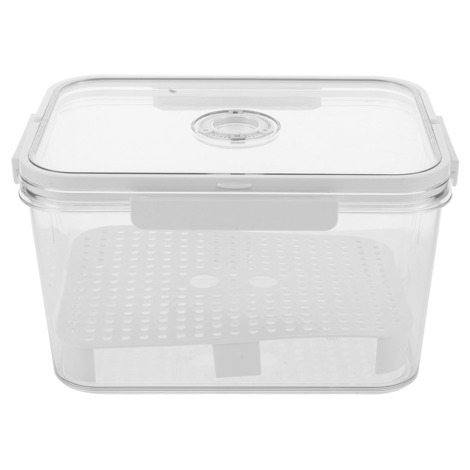 SEWACC Registro de Plástico Caja de Pan con Asas Hermética