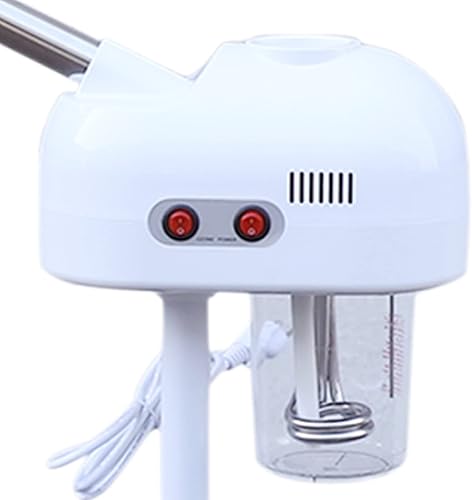 Miniatura 5 de Vaporizador facial de ozono con función de niebla caliente, vaporizador facial de spa con hierbas y aromaterapia, vaporizador facial profesional con