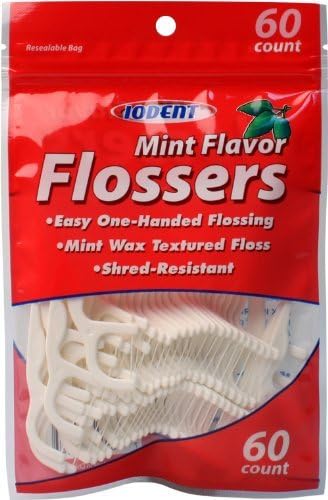 IODENTMint Flavor Flossers, Bulk Case of 36