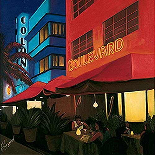 Boulevard CAF? by Kenny Beberman 7 X 5 Art Print Poster