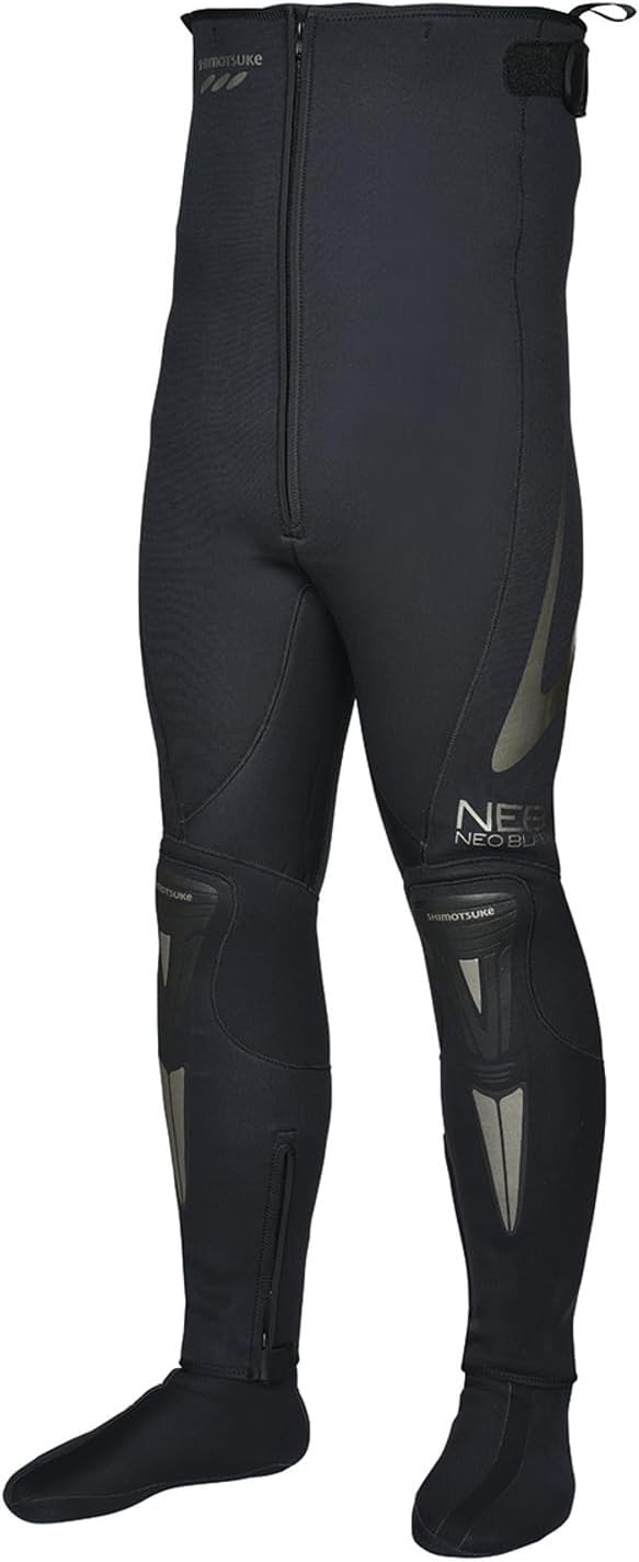 SHIMOTSUKE DT-205DR NEB Dry Tights, DR Round End, LLB, Black x Gun Metal