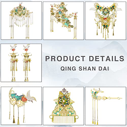 Piececool 3D Metal Puzzles For Adults, Qing Shan Dai - Chinese Traditional Model Building Kits Challenging 3D Puzzles For Stress Relief Family Time, Unique Home Decor Great Gifts, 818Pcs #TOP25