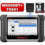 2021 Newest Autel Scanner MaxiCOM MK808TS, Combination of Autel MK808BT and TS608, OE-Level TPMS Scan Tool with 28+ Service Functions, All Systems Diagnoses, Activate/Program/Relearn TPMS Sensors
