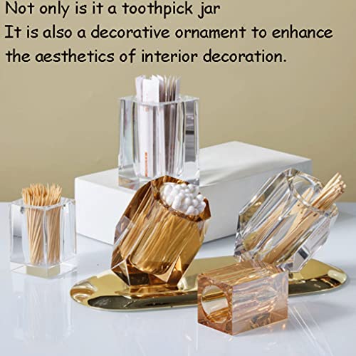 Distributeur de cure-dents transparent idéal pour apéritif convivial