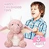 EOUOBOMO Cute Flying Dragon Plush,Soft Dinosaur Stuffed Animals Pillow,Kawaii Fire Dragon Animal Plushies Toy,Great Easter Birthday Present for Adults and Kids,7.88",Pink #4