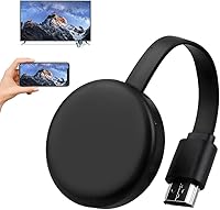 Wireless HDMI Dongle 2.4/5GHz Miracast HDMI Dongle 1080P HD Wireless Display Adapter Compatibile con Android/i-OS/Supporta Airplay/DLNA/Smartphone