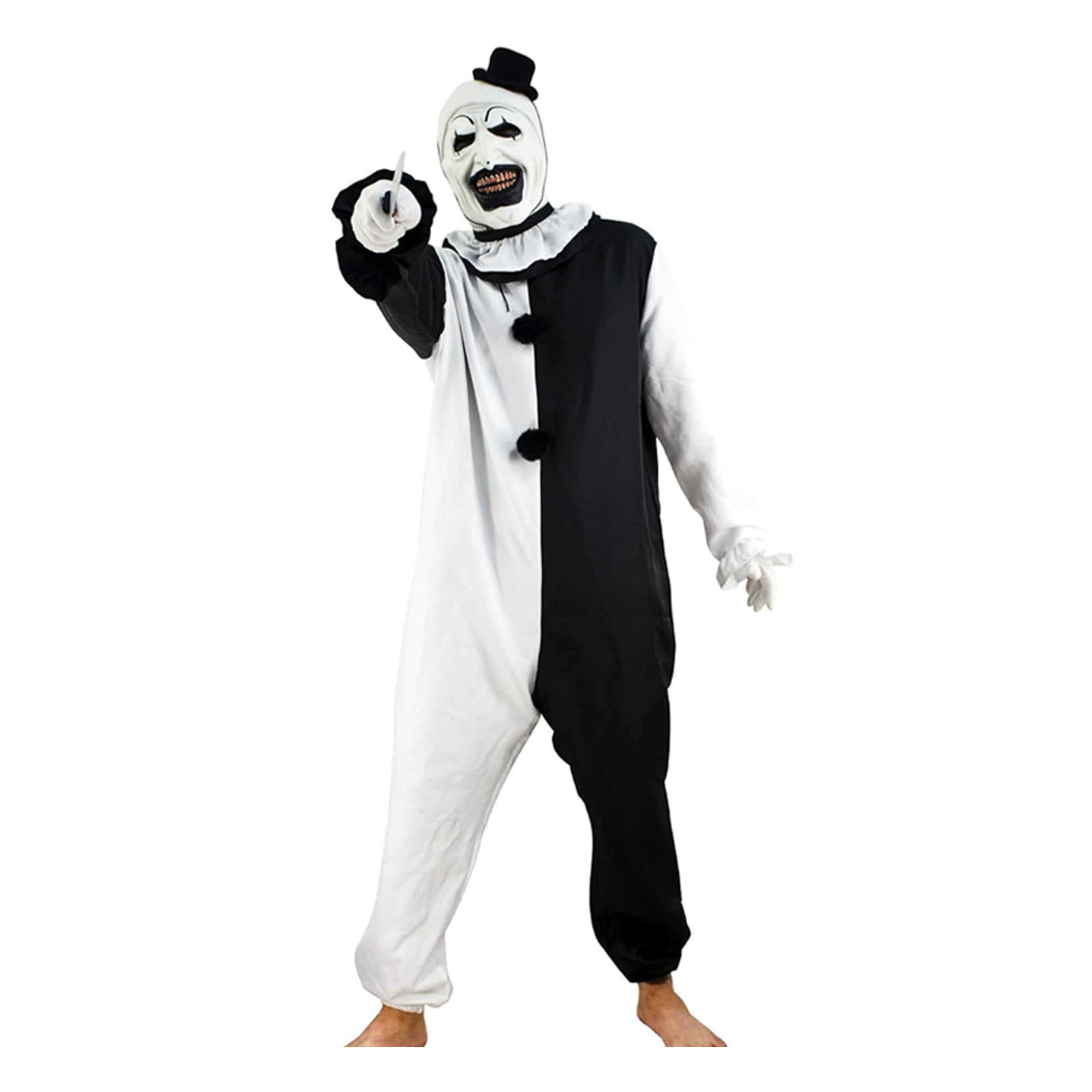 Carnavalife Costume Terrifier Child Girl Child 3-12 Years, Costume Terrifier Adult Women Men M L XL Unisex - Image 4