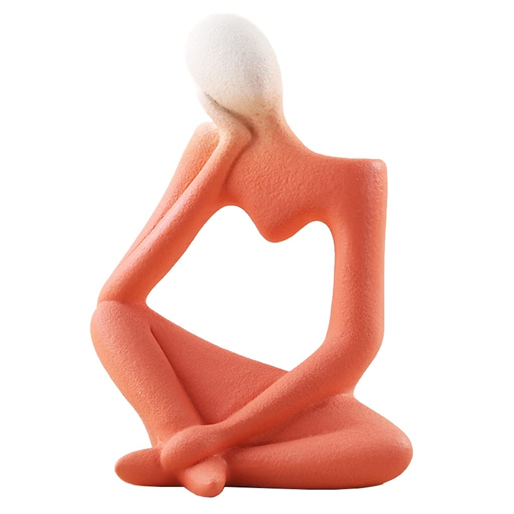 GPDNBIEU, Frosted Abstract Heart Shape for Flowers,Decorative Vase Hydroponic Flower Device Dried Container(Red)