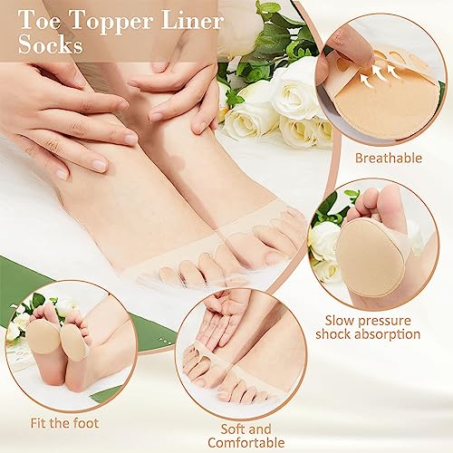 CUHZA Dita a martello correttore, 4 paia