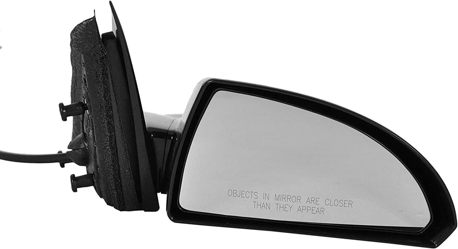 Right Passenger Side Mirror for Chevy Impala (2006-2013), Impala Limited (2014 2015 2016) Unpainted Power Operated Non-Heated Non-Folding Door Mirror - GM1321306