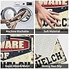 Plain Door Mat for Crafts Beware of Mr. Welch Doormat Decor for Man Cave Beer Decor(65X90CM) #2