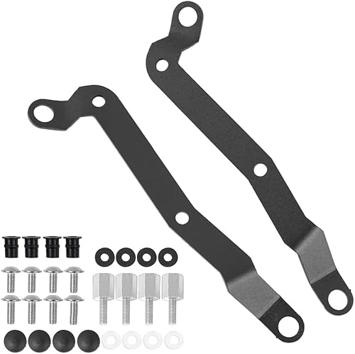 Miniatura 8 de Parabrisas de plástico para motocicleta para Ka-wa-sa-ki Z900 Z-900 Z 900 Accesorios 2020 2021 2022 (humo)