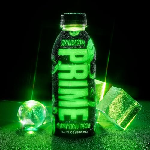 Image of Prime Glowberry Flavour Hydration Glowberry Drink Sports Is Loaded With Electrolytes With Zero Added Sugar By Ksi & Logan Paul 500 Ml