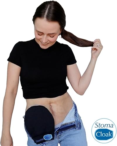 Miniatura 8 de StomaCloak - Fundas para bolsas de ostomía, reductoras de olor, absorben la humedad, tela fresca, se adapta a todos los tamaños de ostomía,