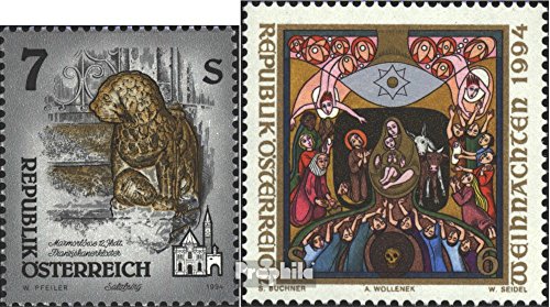 territorio: Austria Prophila Collection Austria 2143,2144 (Completa Edizione) 1994 Arte, Natale (Francobolli per i Collezionisti) Natale