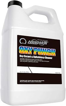 Nanoskin OXY Punch Carpet & Upholstery Cleaner [NA-OXY128], 1 Gallons