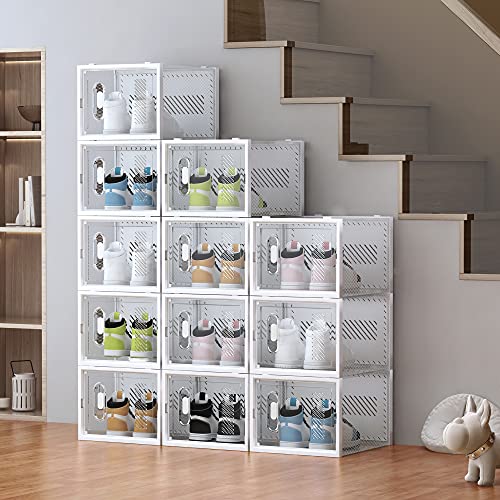 SIMPDIY - Estantería de plástico portátil con 6 cubos, color blanco (93 x 93 x 30 cm) Cover