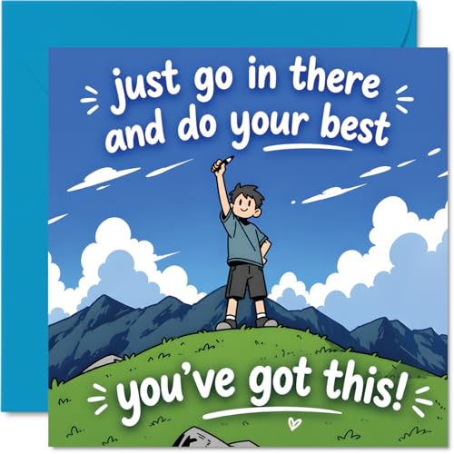 Carte Bonne Chance Inspirante, Tu Peux le Faire