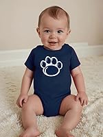 Vista 79 de Wes and Willy Baby College Team - Paquete de 3 mamelucos de algodón