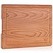 Price comparison product image Winged Sirius Beechwood Chopping Board (42 x 30 x 2 cm)|Cutting Board with Juice Groove and Handle Reversible|Scratch Resistant Cheese Board|Best for Carving and Serving|Ideal for all Home and Kitchen