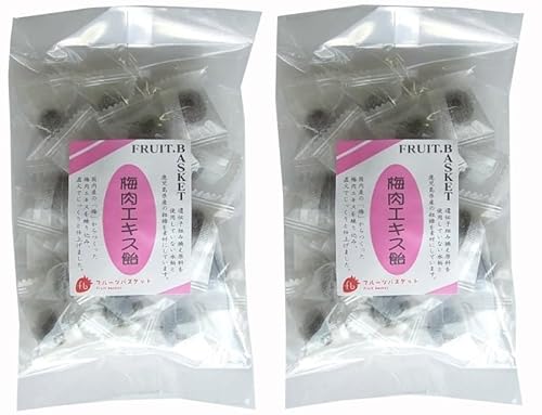 無添加 国産梅使用 梅肉エキス飴80g×2袋 ■ネコポス便■ 梅肉エキス、麦芽水飴、鹿児島県の粗糖、沖縄の黒糖を使用。