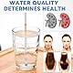 50 Stück Wasserhärte Messen,16-in-1 Wassertester Trinkwasser,Trinkwasser Teststreifen,pH Wert Teststreifen,Einfache Überprüfung der Wasserqualität,Wasserteststreifen mit Härte, Blei, Eisen, Kupfer
