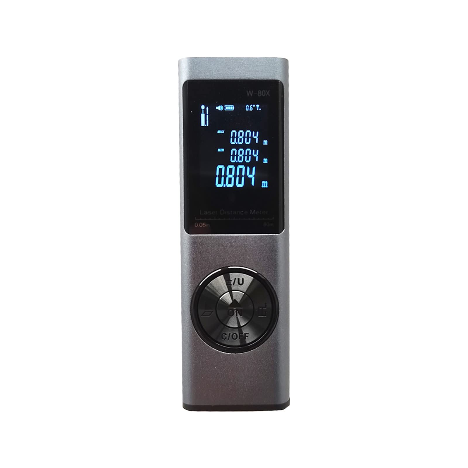 Mini telémetro láser, medidor de Distancia, 40M, 60M, 80M, Digital Recargable, área Volumen, Herramienta medición Varios ángeles Precisión Flexibilidad Medición