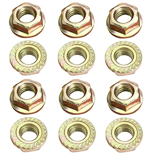 Realman 6 peças 3350-53410 porcas de flange guia para motosserra a gás Zenoah 3300E 4200EZ G2000 G20