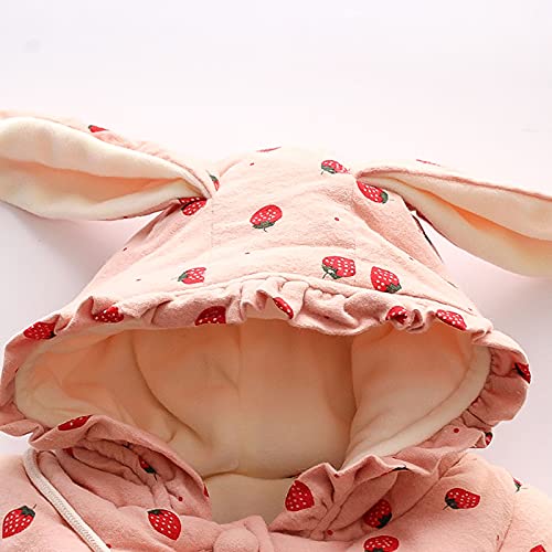 Toddler Hooded Windproof Girls Coat Winter Outerwear Warm Thicken Baby Jacket+Bag Girls Spring Jacket for Boys4