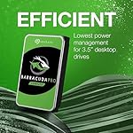 Seagate BarraCuda Pro 12TB Internal Hard Drive Performance HDD – 3.5 Inch SATA 6 Gb/s 7200 RPM 256MB Cache for Computer Desktop PC Laptop – Frustration Free Packaging (ST12000DM0007) (Renewed) - Image 5
