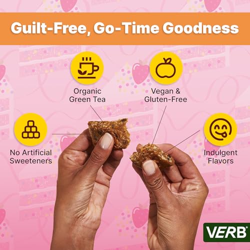 Verb Energy Barras Proteicas Caffeinadas 51g Pack 12 miniatura 5