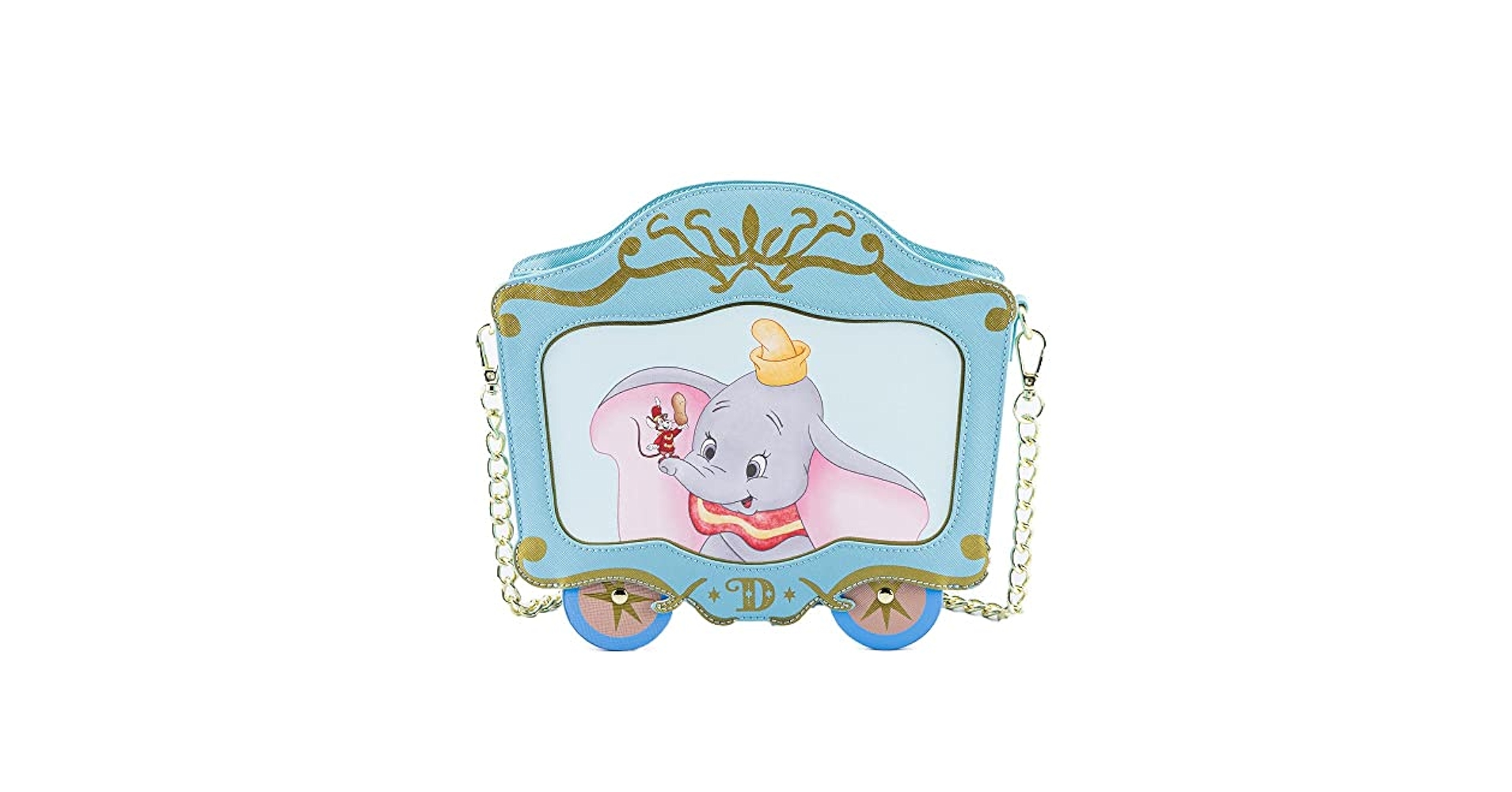 disney  Loungefly DISNEY DUMBO 80TH ANNIVERSARY TRAIN CAR CROSSBODY